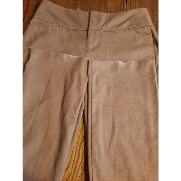 Size 4 Elle Brown Dress Casual Pants Slacks Trousers - Picture 3 of 7